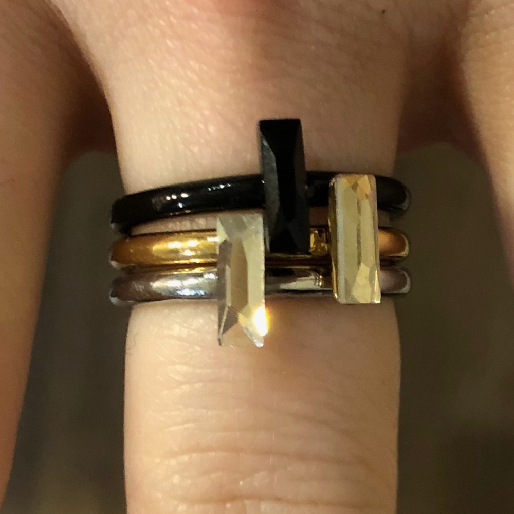 Swarovski stackable ring